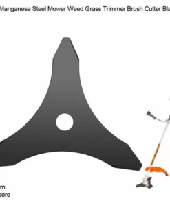 OSQI Lame De Débroussailleuse à Trois Dents, Tranchant De 255 Mm, Alésage : 25,4 Mm -Débroussailleuse Soldes Magasin 65988254 3