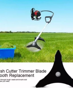 OSQI Lame De Débroussailleuse à Trois Dents, Tranchant De 255 Mm, Alésage : 25,4 Mm -Débroussailleuse Soldes Magasin 65988254 4