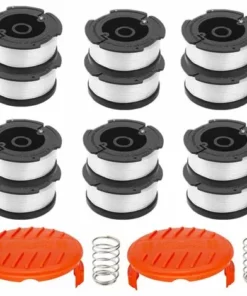 MEZHENG Remplace La Tête De Tonte à Fil De Tonte à Bobine BLACK+DECKER AF-100