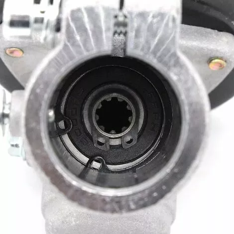 DONTODENT Débroussailleuse à Engrenage Conique 26 Mm, Tête De Débroussailleuse Universelle Coupe-herbe/boîte De Vitesses De Tronçonneuse (26 Mm, 9 Dents Rondes) 5 DONTODENT Débroussailleuse à Engrenage Conique 26 Mm, Tête De Débroussailleuse Universelle Coupe-herbe/boîte De Vitesses De Tronçonneuse (26 Mm, 9 Dents Rondes) – Image 3