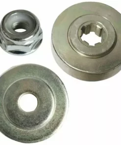 KAEJYIUT Tête Brosse Désherbage Avec Contre-écrou Pour Débroussailleuse, Plateau Désherbage En Fil D'acier Universel, Tête D'herbe Roue Au Manganèse Brosse Pièces De Rechange -Débroussailleuse Soldes Magasin 66211841 3