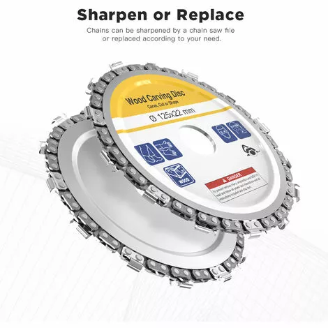 YOOUYIDA Generic Brosse Lame De Coupe Et Des Lames Dents De Scie à Chaîne ,Lame De Scie Circulaire Haute Qualité De Taille- Ensemble De Fichiers Pour Couper La Chaîne D' Abattage D' Arbres Sous- Bois 5 YOOUYIDA Generic Brosse Lame De Coupe Et Des Lames Dents De Scie à Chaîne ,Lame De Scie Circulaire Haute Qualité De Taille- Ensemble De Fichiers Pour Couper La Chaîne D' Abattage D' Arbres Sous- Bois – Image 3
