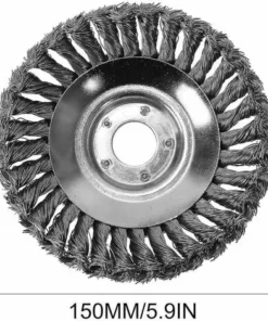 BF Tondeuse à Gazon à Tête De Coupe 1pc 6 ", Tondeuse à Gazon à Roue Métallique, Débroussailleuse Pour Mauvaises Herbes, Accessoires D'extérieur, Outils De Jardin -Débroussailleuse Soldes Magasin 66333639 4