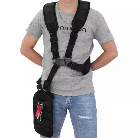 ALMI Ceinture-baudrier Pratique à Double Boutonnage Pour Débroussailleuse De Jardin. 7 ALMI Ceinture-baudrier Pratique à Double Boutonnage Pour Débroussailleuse De Jardin. – Image 5