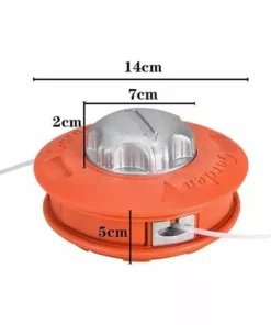 Tête De Fil Pour Débroussailleuse, Bobine De Fil, Accessoire M10 X 1,25 Mm, Tête En Aluminium épaisse, Sans Démontage,Adélala -Débroussailleuse Soldes Magasin 66383788 3