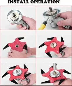 MODOU 5 Pièces De Débroussailleuse Accessoires De Jardin, Accessoires Pour Tondeuses à Gazon Métallique, Convient Aux Pièces Générales De Tondeuse Stihl Fs120 Fs130 Fs200R Fs250 Fs55 -Débroussailleuse Soldes Magasin 66742009 3