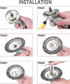 MODOU 5 Pièces De Débroussailleuse Accessoires De Jardin, Accessoires Pour Tondeuses à Gazon Métallique, Convient Aux Pièces Générales De Tondeuse Stihl Fs120 Fs130 Fs200R Fs250 Fs55 -Débroussailleuse Soldes Magasin 66742009 4