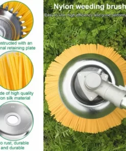 BF Brosse Desherbage Debroussailleuse 8 Pouce, Tete Brosse Désherbage En Nylon, Tête De Désherbage Rotative Ronde, Pour Outils De Pelouse Jardin Agriculture 9 BF Brosse Desherbage Debroussailleuse 8 Pouce, Tete Brosse Désherbage En Nylon, Tête De Désherbage Rotative Ronde, Pour Outils De Pelouse Jardin Agriculture -Débroussailleuse Soldes Magasin 66763876 3