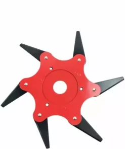 HELLO KITTY BAIN Trou De Montage 25 Mm Tête De Coupe à Six Feuilles Tête D'herbe Accessoires De Tondeuse à Gazon Lame De Débroussailleuse Coupe-herbe De Désherbage Universel -Débroussailleuse Soldes Magasin 66794742 3