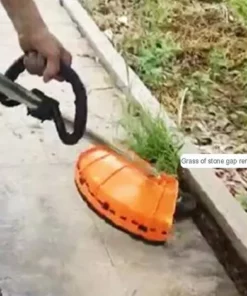 DENUOTOP TêTe De Tondeuse, Brosse MéTallique Robuste De Remplacement De La TêTe De Tondeuse à Disque Pour Les Zones Envahies Par La VéGéTation, L'Herbe Dans Les Coins, La Mousse, Les Jardins, Les Pelouses - Trou De 25,4 Mm (15cm). -Débroussailleuse Soldes Magasin 66795780 5