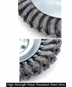 DENUOTOP TêTe De Coupe, Brosse MéTallique Robuste, Disque De Remplacement De La TêTe De Coupe, Pour Les Zones Envahies Par La VéGéTation, L'Herbe Dans Les Coins, La Mousse, Les Jardins, Les Pelouses - Trou De 25,4 Mm (20cm). 10 DENUOTOP TêTe De Coupe, Brosse MéTallique Robuste, Disque De Remplacement De La TêTe De Coupe, Pour Les Zones Envahies Par La VéGéTation, L'Herbe Dans Les Coins, La Mousse, Les Jardins, Les Pelouses - Trou De 25,4 Mm (20cm). -Débroussailleuse Soldes Magasin 66795785 4