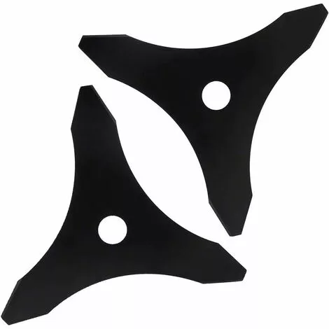 OCXIN Couteau Débroussailleuse Couteau à Fourré Avec 3 Couteaux 25,5 Cm, Support 2,54 Cm Couteau à Herbe Taille-bordures Ø 255 Mm Couteau à Herbe Pour Taille-bordures, Robuste Et Utilisable Longtemps 3 OCXIN Couteau Débroussailleuse Couteau à Fourré Avec 3 Couteaux 25,5 Cm, Support 2,54 Cm Couteau à Herbe Taille-bordures Ø 255 Mm Couteau à Herbe Pour Taille-bordures, Robuste Et Utilisable Longtemps