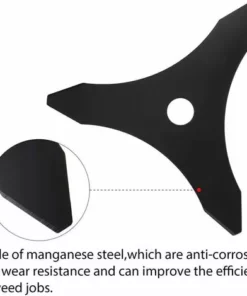 OCXIN Couteau Débroussailleuse Couteau à Fourré Avec 3 Couteaux 25,5 Cm, Support 2,54 Cm Couteau à Herbe Taille-bordures Ø 255 Mm Couteau à Herbe Pour Taille-bordures, Robuste Et Utilisable Longtemps 11 OCXIN Couteau Débroussailleuse Couteau à Fourré Avec 3 Couteaux 25,5 Cm, Support 2,54 Cm Couteau à Herbe Taille-bordures Ø 255 Mm Couteau à Herbe Pour Taille-bordures, Robuste Et Utilisable Longtemps -Débroussailleuse Soldes Magasin 66860002 5