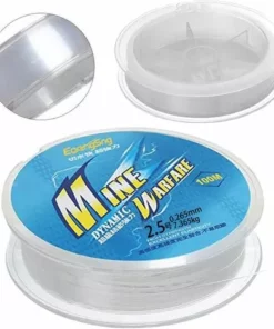 FVO Ligne De Pêche En Nylon,100 Mètres Fil De Pêche Monofilament En Nylon,environ 0.27 Mm De Diamètre Ligne De Pêche En Fil De Nylon Clair.(2.5bleu) -Débroussailleuse Soldes Magasin 66999812 3