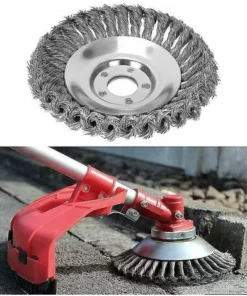 BDD Tondeuse à Gazon à Tête De Coupe 1pc 6 ", Tondeuse à Gazon à Roue Métallique, Débroussailleuse Pour Mauvaises Herbes, Accessoires D'extérieur, Outils De Jardin -Débroussailleuse Soldes Magasin 67267864 5