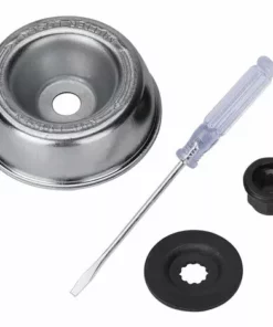 REGALI 6'' Kit De Brosse De Débroussailleuse à Gazon, 150x25,4mm Brosse à Désherber Ronde Pour éliminer Les Mauvaises Herbes, Tête Brosse Avec Roue En Fil D'acier Massif Pour Jardin Agriculture(6 Pouce) -Débroussailleuse Soldes Magasin 67332396 4