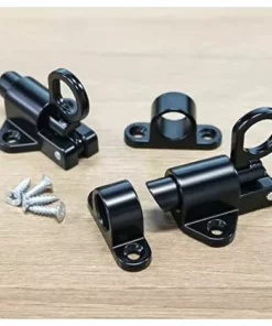 VOCTEIN Lot De 2 Loquets De Porte Automatiques – Loquets De Porte En Alliage De Zinc Loquets à Ressort Loquets De Porte à Rebond Automatique, Loquets De Porte à Rebond à Ressort Avec Vis, Pour Portes D'armoire (noir) 9 VOCTEIN Lot De 2 Loquets De Porte Automatiques – Loquets De Porte En Alliage De Zinc Loquets à Ressort Loquets De Porte à Rebond Automatique, Loquets De Porte à Rebond à Ressort Avec Vis, Pour Portes D'armoire (noir) -Débroussailleuse Soldes Magasin 67414403 3