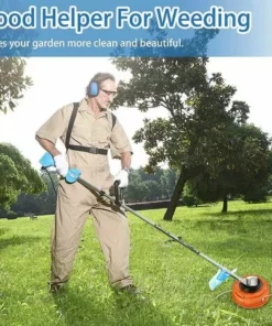 TANèTUE Tete Debroussailleuse Universelle, Tête De Tondeuse à Gazon Universelle En Aluminium Twister Concave-convexe Pour Ligne D'alimentation Adaptée à La Ferme De La Cour Du Jardin M10x1.25LH Orange -Débroussailleuse Soldes Magasin 67429565 2