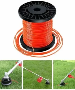 Cisea 2.4 Mm X 100 M Nylon Fil De Coupe,Forme D'étoile Débroussailleuse Bobine Avec Compatibilité élevée Et Des Performances Coupe Parfaites Pour Jardin Accessoires Tondeuse -Débroussailleuse Soldes Magasin 67564525 2