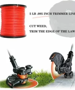 Cisea 2.4 Mm X 100 M Nylon Fil De Coupe,Forme D'étoile Débroussailleuse Bobine Avec Compatibilité élevée Et Des Performances Coupe Parfaites Pour Jardin Accessoires Tondeuse -Débroussailleuse Soldes Magasin 67564525 3