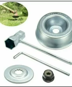 ENLENK 4pcs / Set Pièces Et Accessoires Pour Tondeuses Pour STIHL FS55 FS56 FS120 FS130 FS130R FS200 FS200R FS250, Haute Qualité En Métal Lame Pour STIHL Débroussailleuse Lame Fixation Remplacement Kit -Débroussailleuse Soldes Magasin 67583214 2