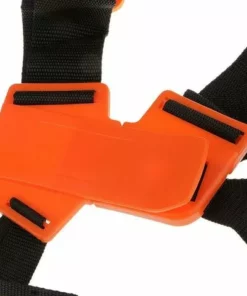 AOUGO Strimmer Double Bandoulière Harnais Ceinture Rembourrée Ceinture Pour Débroussailleuse Tondeuse Jardin Sécateur (Orange) -Débroussailleuse Soldes Magasin 67646019 4