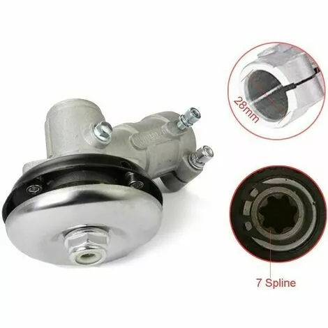 MONLY Matriau - Le Rducteur De La Dbroussailleuse Est En Alliage D'aluminium De Haute Qualit Et En Acier. Il Est Antirouille, Anticorrosion Et Possde Une Excellente Rsistance L'oxydation.Spcifications Disponibles - Il Existe Quatre Tailles De Rducteur: 26 Mm De 4 MONLY Matriau - Le Rducteur De La Dbroussailleuse Est En Alliage D'aluminium De Haute Qualit Et En Acier. Il Est Antirouille, Anticorrosion Et Possde Une Excellente Rsistance L'oxydation.Spcifications Disponibles - Il Existe Quatre Tailles De Rducteur: 26 Mm De – Image 2