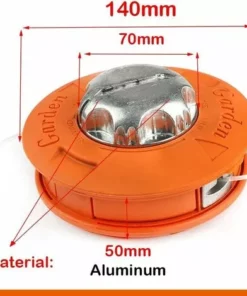 OSQI Bobine Fil Tete Debroussailleuse Universelle M10 X 1,25 Filetage à Gauche Pièces De Rechange Coupe Bordure (M10 X 1,25) -Débroussailleuse Soldes Magasin 67676465 2