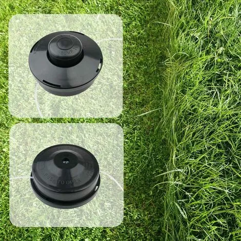 ENLENK Lot De 2 Tête De Débroussailleuse Universelle Nylon Bobine De Rechange Et Tête De Coupe M10 X 1,25 Pour Débroussailleuse Thermique à Essence 7 ENLENK Lot De 2 Tête De Débroussailleuse Universelle Nylon Bobine De Rechange Et Tête De Coupe M10 X 1,25 Pour Débroussailleuse Thermique à Essence – Image 5