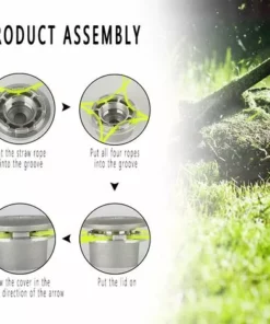 ENLENK Tête De Fil En Aluminium, Tête De Coupe Universelle à 4 Fils, Tête De Tondeuse à Gazon En Aluminium, Tête De Tondeuse à Gazon, Tête De Débroussailleuse Pour Jardin, Pelouse, Cour 11 ENLENK Tête De Fil En Aluminium, Tête De Coupe Universelle à 4 Fils, Tête De Tondeuse à Gazon En Aluminium, Tête De Tondeuse à Gazon, Tête De Débroussailleuse Pour Jardin, Pelouse, Cour -Débroussailleuse Soldes Magasin 67680225 5