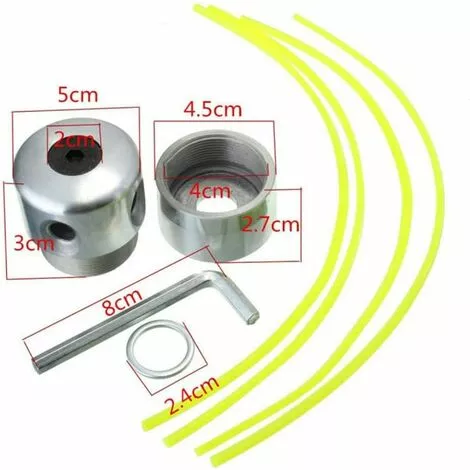 ENLENK Tondeuse à Gazon Universelle En Aluminium Avec Bobine En Nylon Pour Tondeuse De Jardin 4 ENLENK Tondeuse à Gazon Universelle En Aluminium Avec Bobine En Nylon Pour Tondeuse De Jardin – Image 2