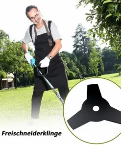 ENLENK Lame De Tondeuse à Gazon, Lame De Rechange Pour Débroussailleuse En Acier à 3 Dents -Débroussailleuse Soldes Magasin 67682981 3