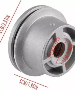 ENLENK Tête De Fil En Aluminium, Tête De Coupe Universelle à 4 Fils, Tête De Tondeuse à Gazon En Aluminium, Tête De Tondeuse à Gazon, Tête De Débroussailleuse Pour Jardin, Pelouse, Cour -Débroussailleuse Soldes Magasin 67839262 2