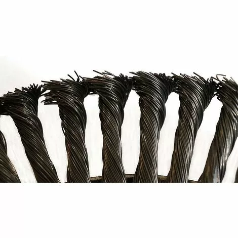 THSINDE THSIDNE Tête De Brosse Contre Les Mauvaises Herbes Avec Contre-écrou Pour Débroussailleuse, Plateau De Désherbage Universel En Fil D'acier, Pièces De Rechange De Brosse De Roue De Manganèse De Tête D'herbe, 200 X 25,4 Mm 7 THSINDE THSIDNE Tête De Brosse Contre Les Mauvaises Herbes Avec Contre-écrou Pour Débroussailleuse, Plateau De Désherbage Universel En Fil D'acier, Pièces De Rechange De Brosse De Roue De Manganèse De Tête D'herbe, 200 X 25,4 Mm – Image 5