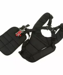 GRID COOL Harnais à Double Bandoulière Pour Débroussailleuse Tondeuse, Débroussailleuse Tondeuse Husqvarna Echo, Noir