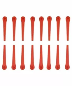 ENLENK Couteaux En Plastique 100 Pièces Pour Coupe-herbe Gardena, Couteaux De Rechange Pour Coupe-herbe Gardena Et Coupe-herbe Sans Fil -Débroussailleuse Soldes Magasin 67908210 3