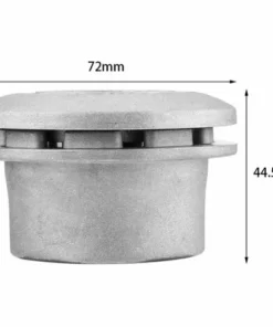 CESIèCLEFOU Tete Debroussailleuse Universelle, Tete Debroussailleuse 4 Fils, Aluminium Tete Fil Débroussailleuse Accessoire De Débroussailleuse Pour Tondeuse à Gazon, 72 X 44.5 Mm Lefou -Débroussailleuse Soldes Magasin 67993900 2