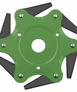 LLOVE Tete De Coupe, 6 Dents, Outil De Mangeur D'Herbe, Verte