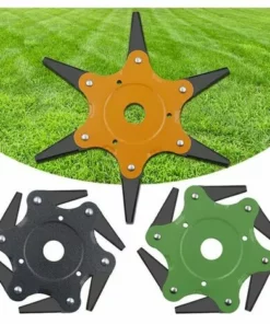 LLOVE Tete De Coupe, 6 Dents, Outil De Mangeur D'Herbe, Verte -Débroussailleuse Soldes Magasin 68014684 5