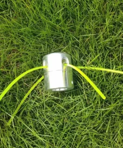 YIDOMDE Tšºte De DšŠbroussailleuse Universelle En Aluminium Tšºte De Coupe-herbe Fil Nylon (2X Orange)