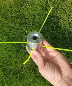 YIDOMDE Tšºte De DšŠbroussailleuse Universelle En Aluminium Tšºte De Coupe-herbe Fil Nylon (2X Orange) -Débroussailleuse Soldes Magasin 68069064 3