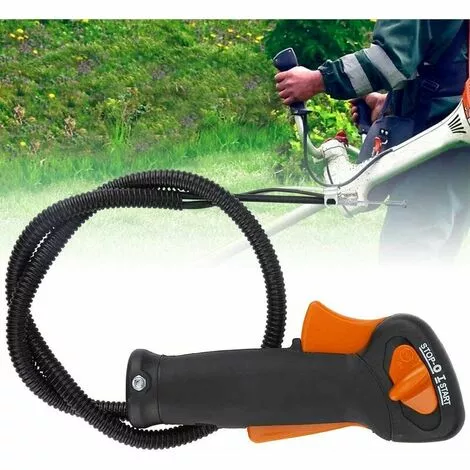 QERSTA Commande De Commutateur De Poignée D'accélérateur Pour Débroussailleuses Stihl FS12 FS200 FS250 4 QERSTA Commande De Commutateur De Poignée D'accélérateur Pour Débroussailleuses Stihl FS12 FS200 FS250 – Image 2