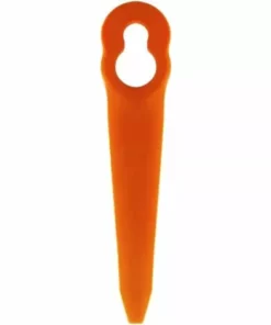 LLOVE Lame De 100 Pièces Pour Débroussailleuse, Lame En Plastique Pour Tondeuse Sans Fil