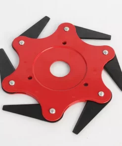 HELLO KITTY BAIN 1 Pièce Six Lames Tête De Coupe Tête D'herbe Tondeuse à Gazon Accessoires Débroussailleuse Lame Universelle Désherbage Coupe-herbe