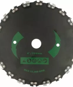 20 Dents 9 Pouces Tondeuse à Gazon Scie Lame D'arbre Frappé Petit Bois De Bambou électrique Désherbeur Accessoires HANBING