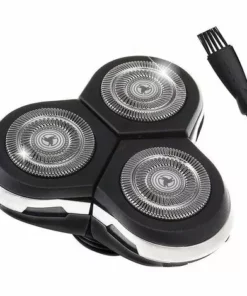 QERSTA Têtes De Rasoir RQ12 Compatibles Avec Phi-lips Norelco RQ11 RQ10 Sensotouch RQ1250 RQ1180 Arcitec 3D Rasoir électrique Pour Homme Avec Brosse De Nettoyage