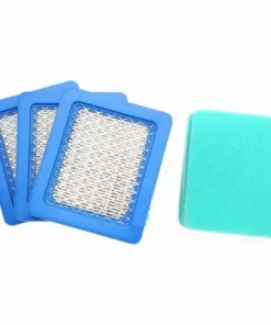 QERSTA Accessoire Pour Débroussailleuse Lot De 3 Filtres à Air 491588s Avec Préfiltre Compatible Briggs & Stratton