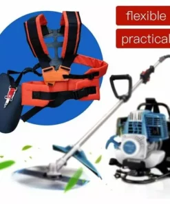 GRID COOL Double Sangle Rembourré Pour Débroussailleuse Tondeuse Ceinture En Nylon Durable Réglable Pour Débroussailleuse Jardin -Débroussailleuse Soldes Magasin 68492673 2