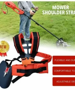 GRID COOL Double Sangle Rembourré Pour Débroussailleuse Tondeuse Ceinture En Nylon Durable Réglable Pour Débroussailleuse Jardin -Débroussailleuse Soldes Magasin 68492673 3