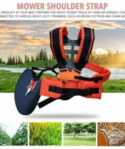 GRID COOL Double Sangle Rembourré Pour Débroussailleuse Tondeuse Ceinture En Nylon Durable Réglable Pour Débroussailleuse Jardin -Débroussailleuse Soldes Magasin 68492673 4